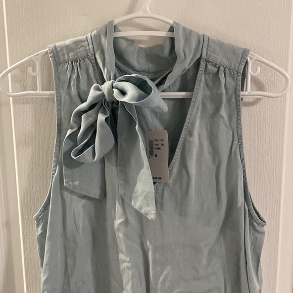 Kismet high low tank top with bow detail - Picture 2 of 6